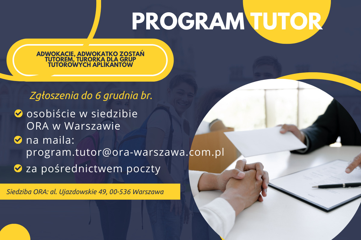 Program Tutor Konkurs Na Tutorów Grup Tutorowych Dla Aplikantów