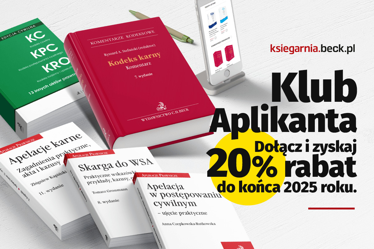 Oferta Klubu Aplikanta Wydawnictwa C.H. BECK
